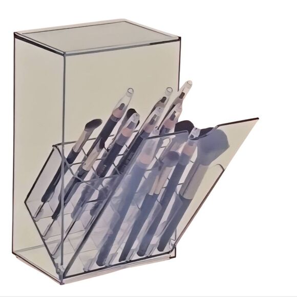 At Home Acrylic Makeup Brush Holder & More - Picture 2 of 6